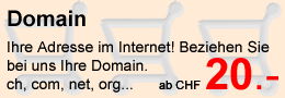 Domains ab CHF 20.-